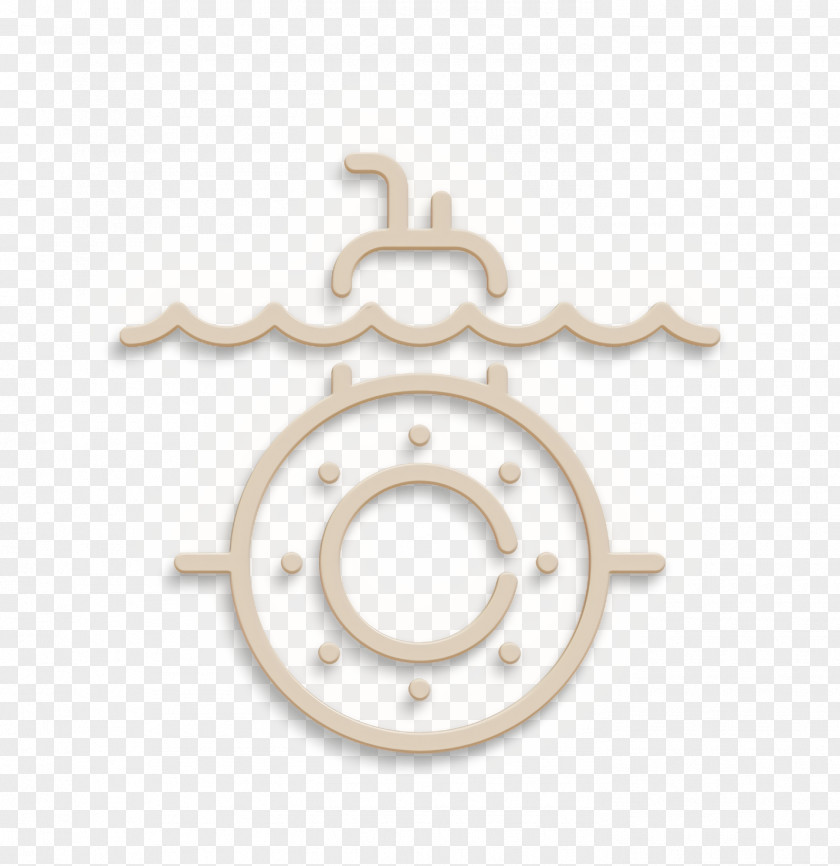 Nautic Icon Rounded Transportation Submarine PNG