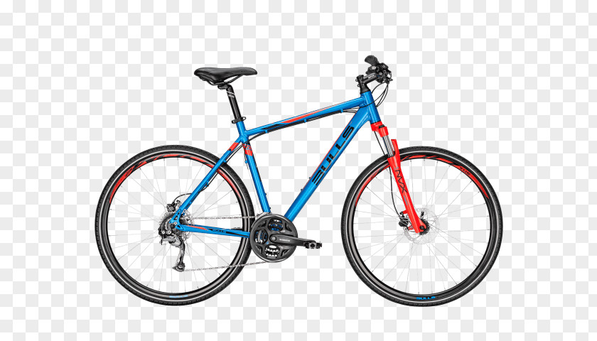 Blue Bicycle Hybrid Cyclo-cross Team BULLS Focus Bikes PNG