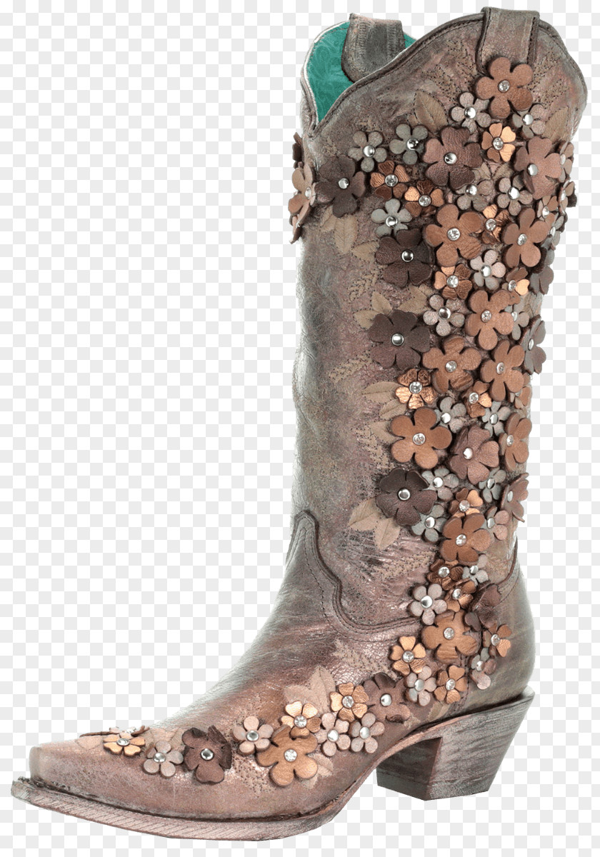 Bronze Wedding Shoes For Women Cowboy Boot Shoe Clothing Western Wear PNG