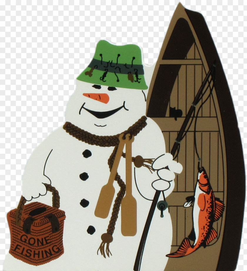 Fishing Snowman Cliparts Ice Christmas Clip Art PNG