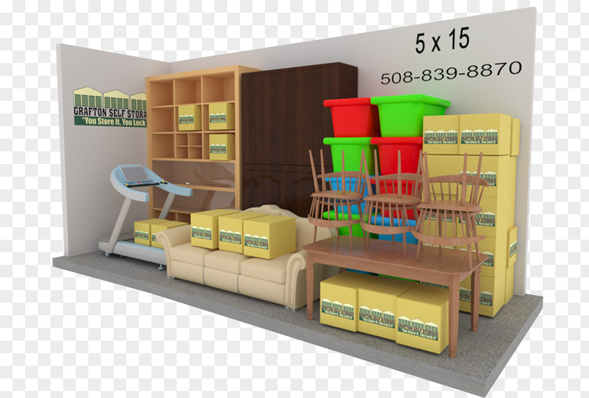 Grafton Self-Storage Self Storage Square Foot Missouri Shelf PNG