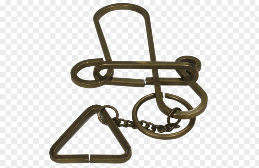 Hook Above Disentanglement Puzzle Metal Material PNG