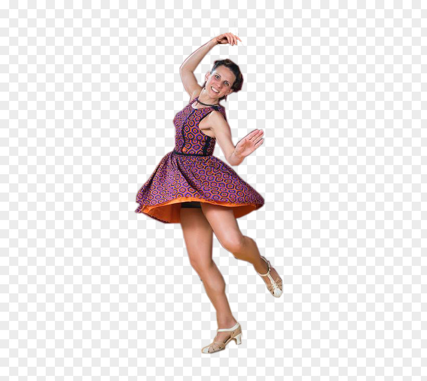 Jive Dance Modern Costume PNG