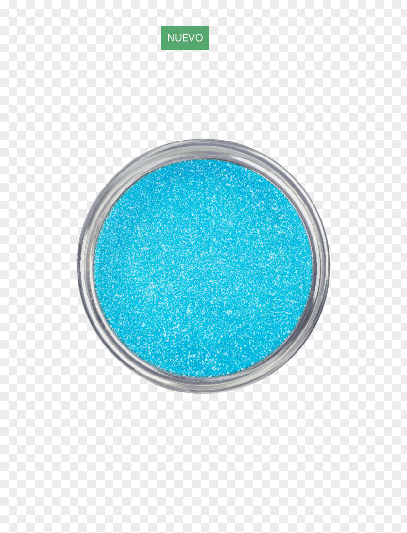 Powder Turquoise Glitter PNG