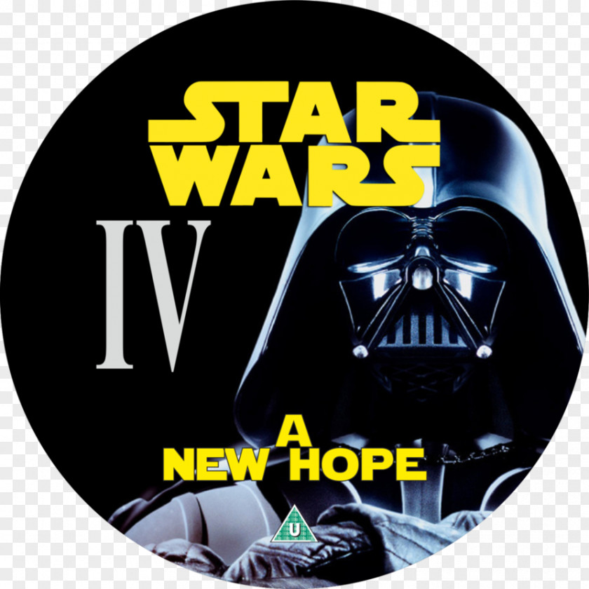 Star Wars A New Hope Blu-ray Disc Logo Label Product PNG