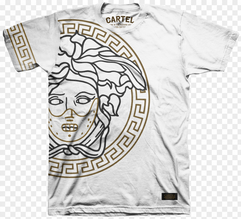 T-shirt Long-sleeved Versace Clothing PNG