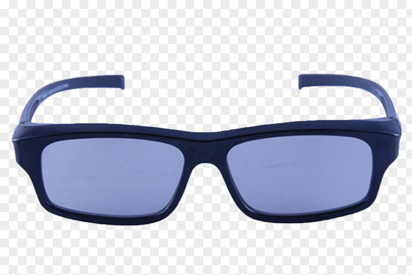 Blue 3D Glasses Goggles Sunglasses Fashion Accessory Ray-Ban Wayfarer PNG
