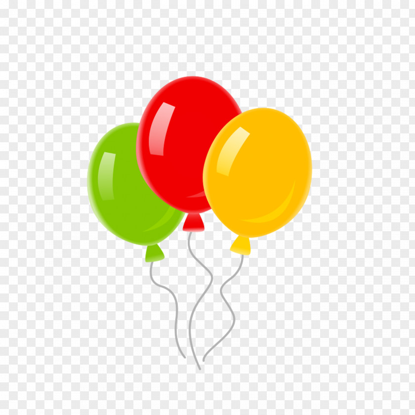 Colorful Birthday Holiday Party Clip Art PNG