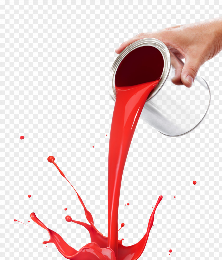 Flowing Red Paint Stock Photography Royalty-free PNG