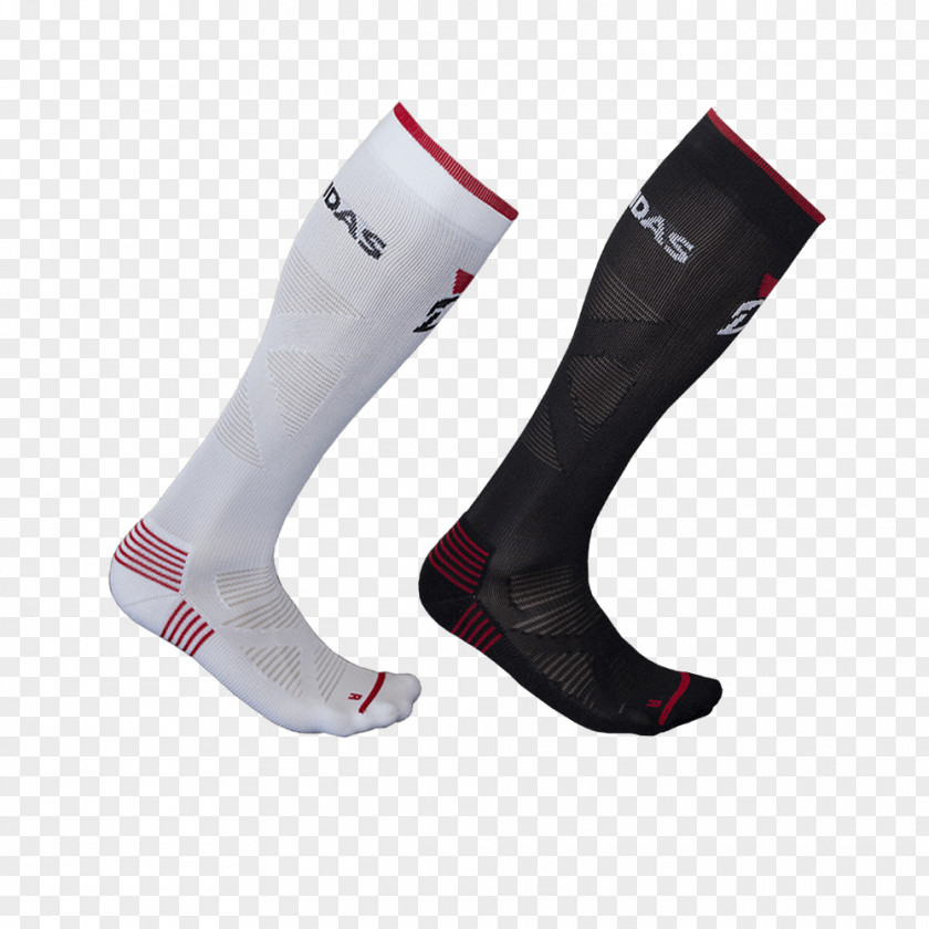 Gladiator White Compression Stockings Running Sport PNG
