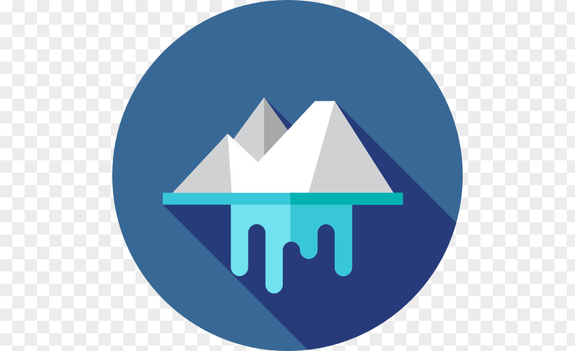 Iceberg Flat Global Warming Social Media PNG