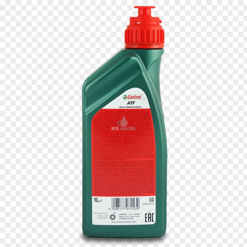 Oil Motor Automatic Transmission Fluid Castrol PNG