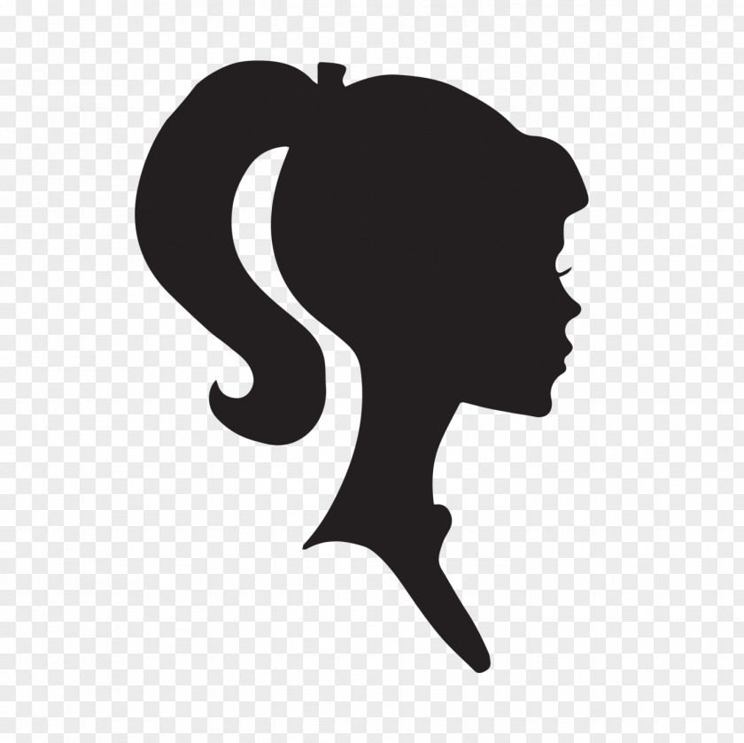 Silhouette Drawing Female Logo PNG
