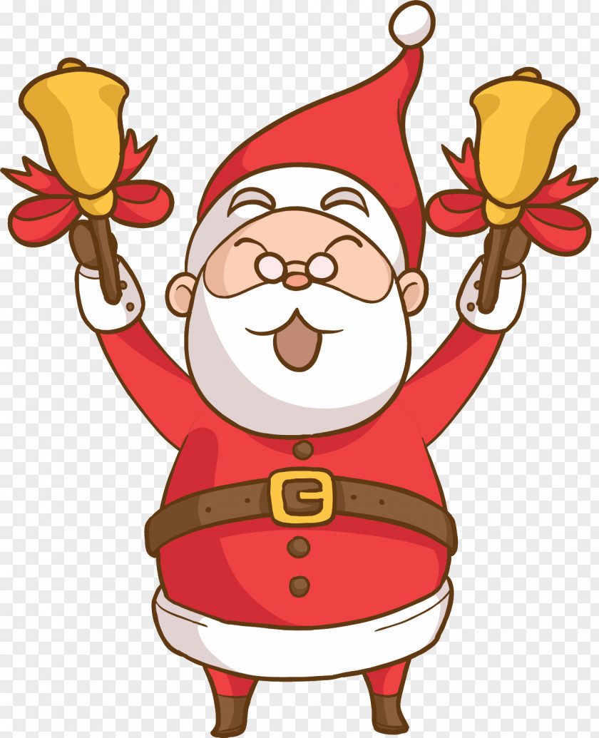 After Christmas Shopping Santa Claus Day Vector Graphics Illustration Holiday PNG