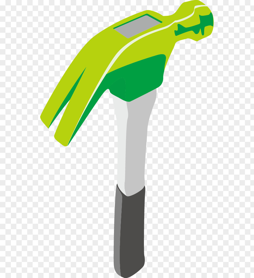 Cartoon Vector Hammer Tool PNG