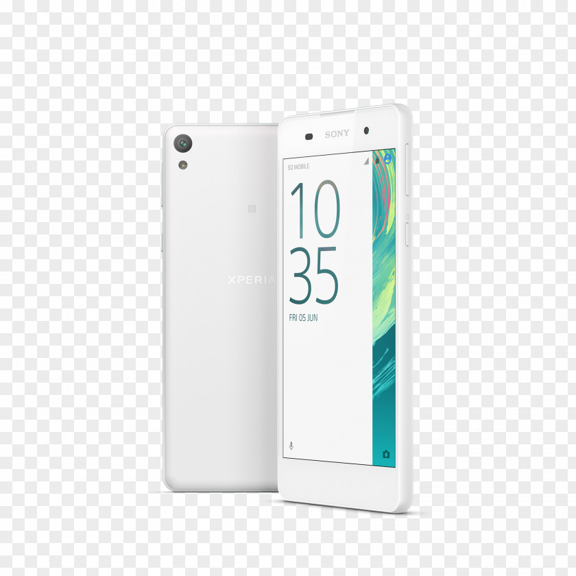 Smartphone Sony Xperia XA White E5 Feature Phone PNG