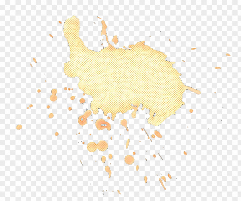 Stain Yellow Background PNG