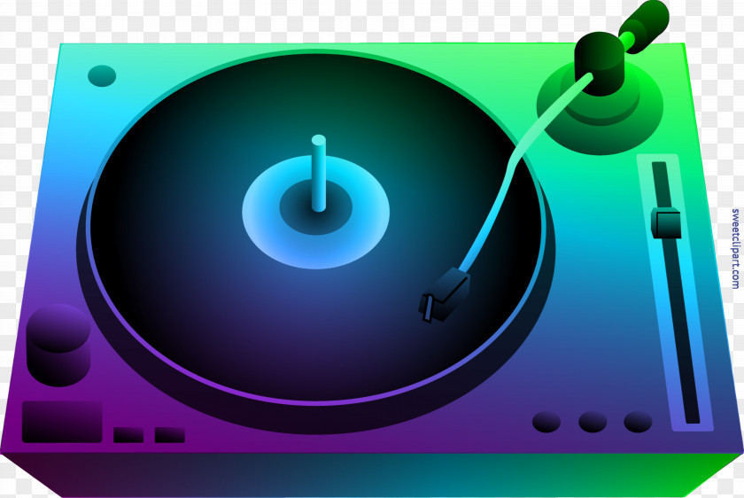 Turntable Turntablism Phonograph Record Disc Jockey Clip Art PNG