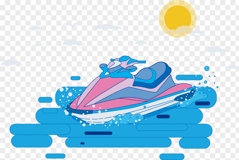 Vector Yacht Clip Art PNG