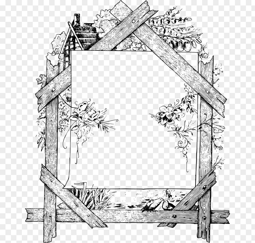 Wood Border Borders And Frames Picture Clip Art PNG