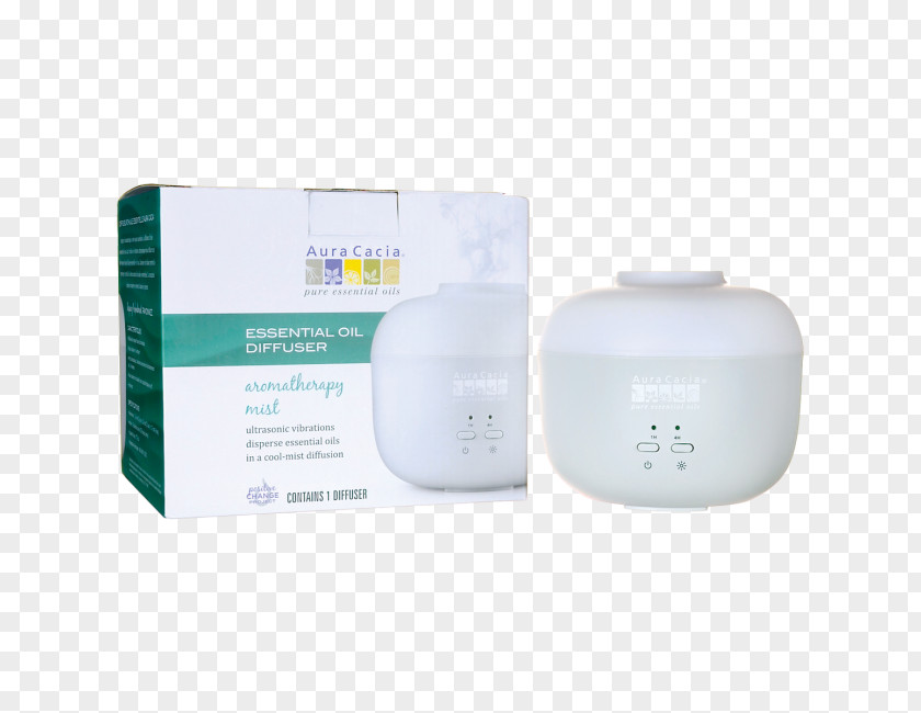Aroma Diffuser Aura Cacia Aromatherapy Mist Product Design Cream PNG