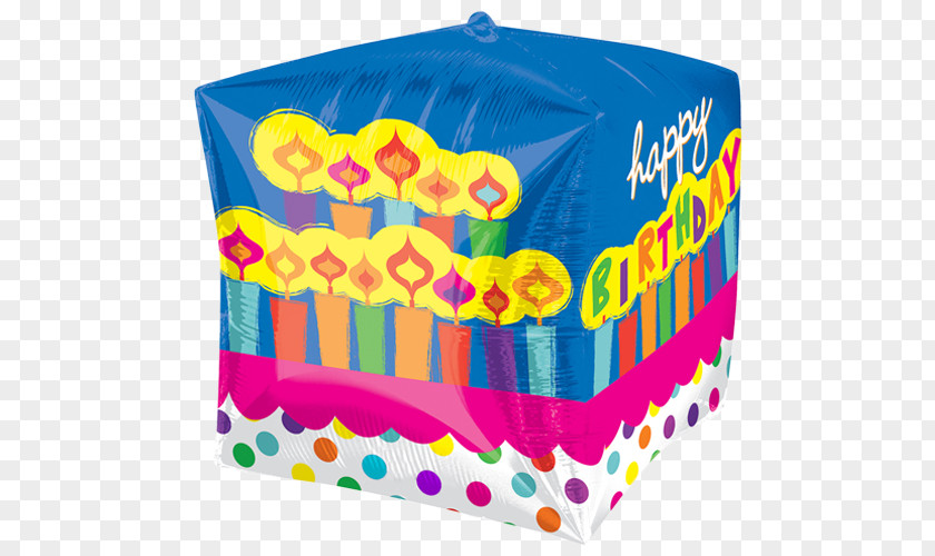 Balloon Birthday Cake Party Cupcake PNG