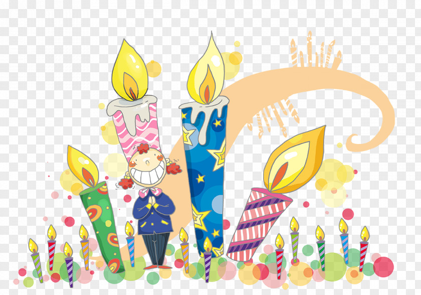 Birthday Cake Candle PNG
