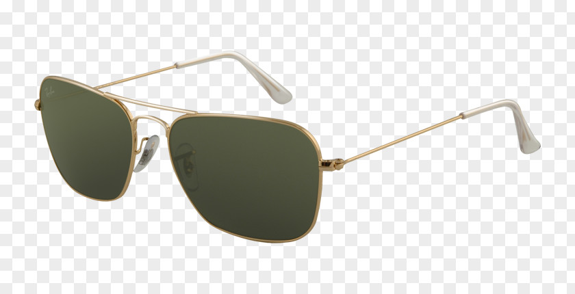 Ray Ban Ray-Ban Caravan Aviator Sunglasses Classic PNG