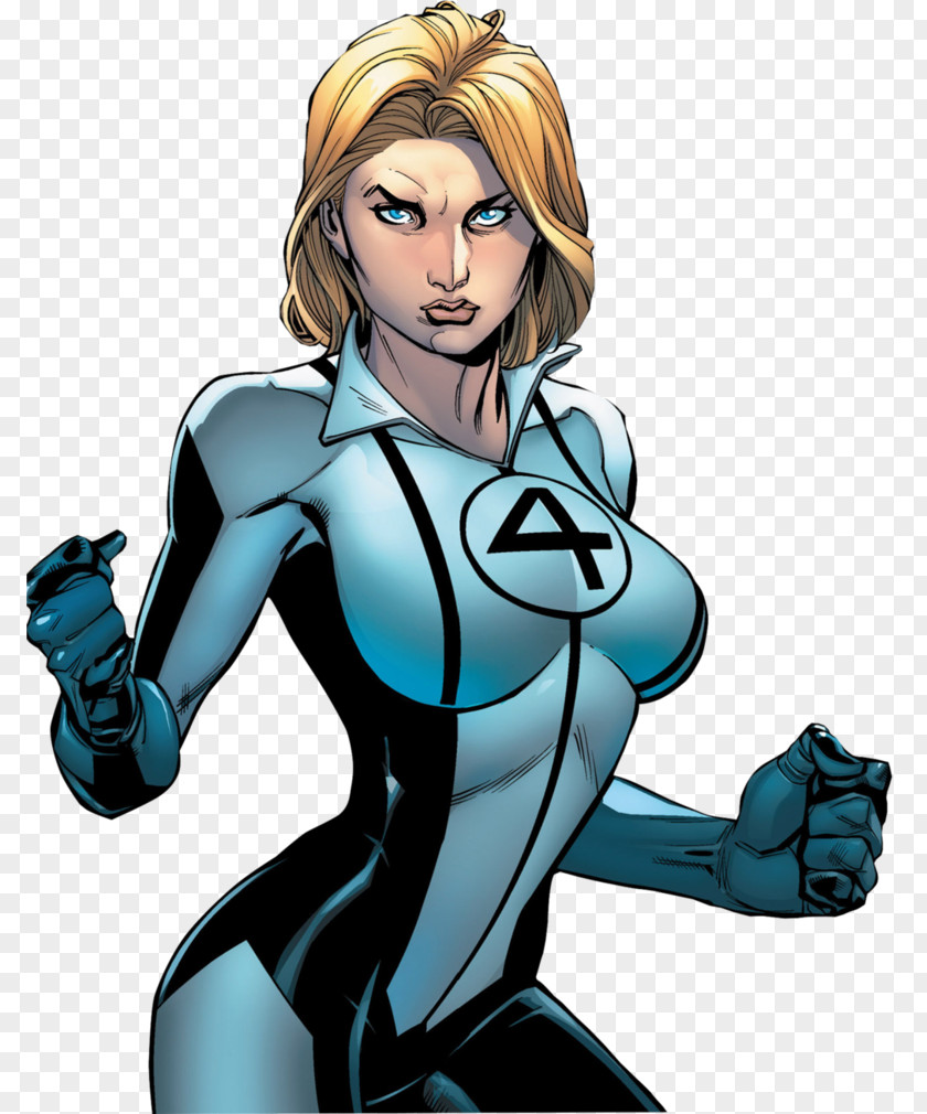 Invisible Woman Fantastic Four Jack Kirby Marvel Comics Female PNG