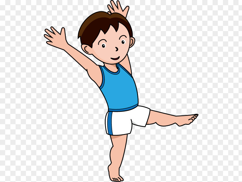 Kick Happy Boy Cartoon PNG