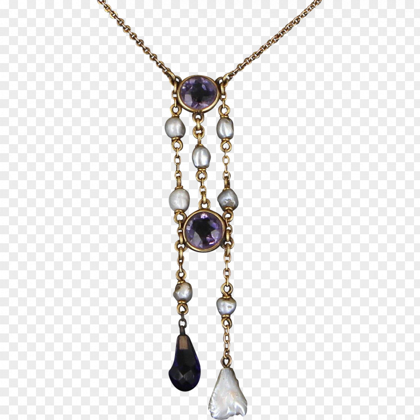 Necklace Amethyst Charms & Pendants Body Jewellery PNG