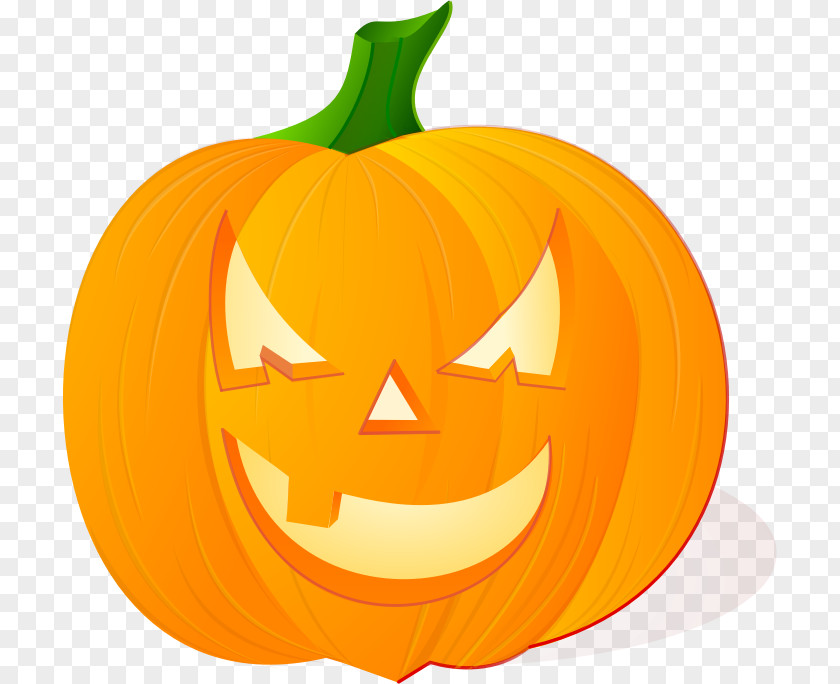 Pumpkin Jack-o'-lantern Halloween Clip Art PNG