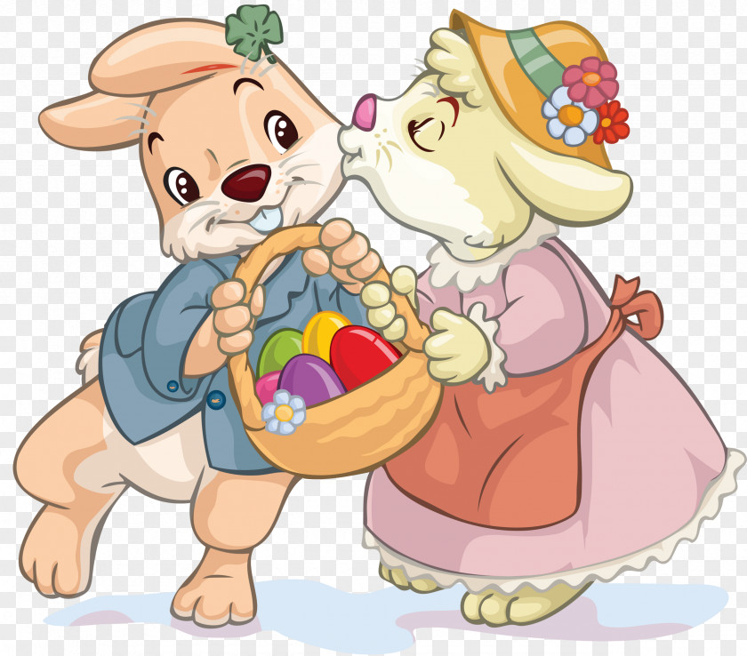 Rabbit Easter Bunny Greeting & Note Cards Wedding Invitation Clip Art PNG