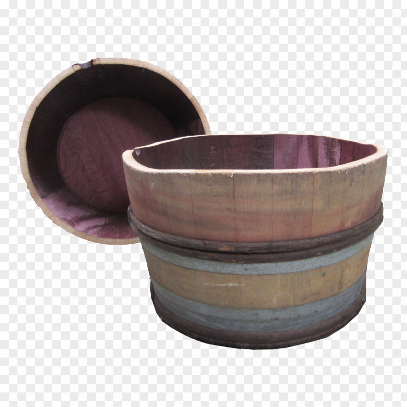 Wine Bowl M Table Barrel Oak PNG