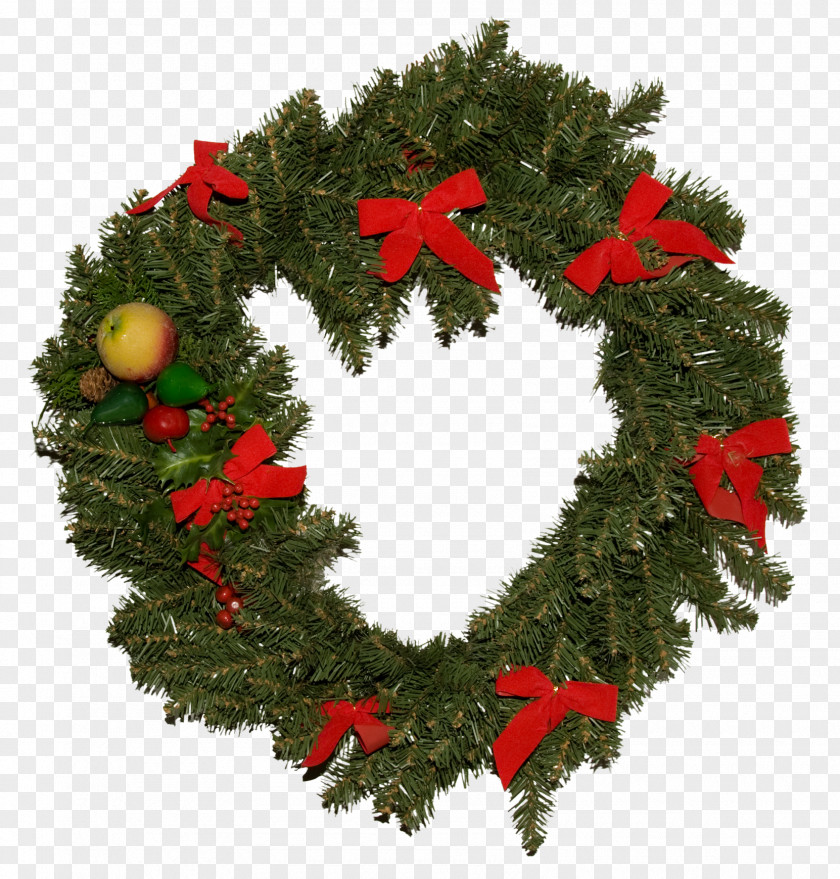 Christmas Decoration Crown Wreath PNG