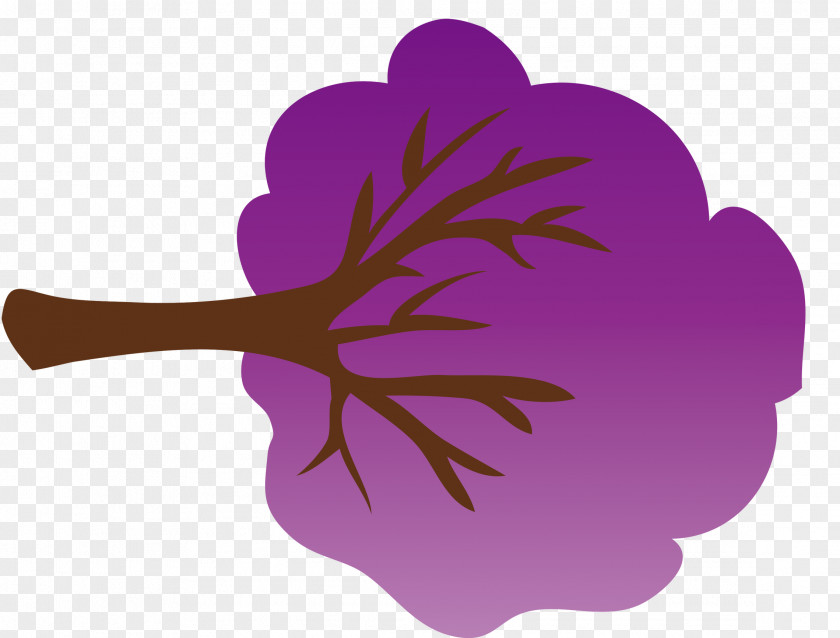 Purple Violet Leaf Plant Hand PNG