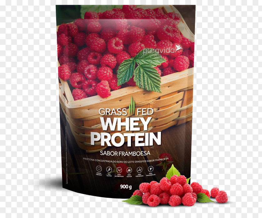 Raspberry Whey Protein Food PNG