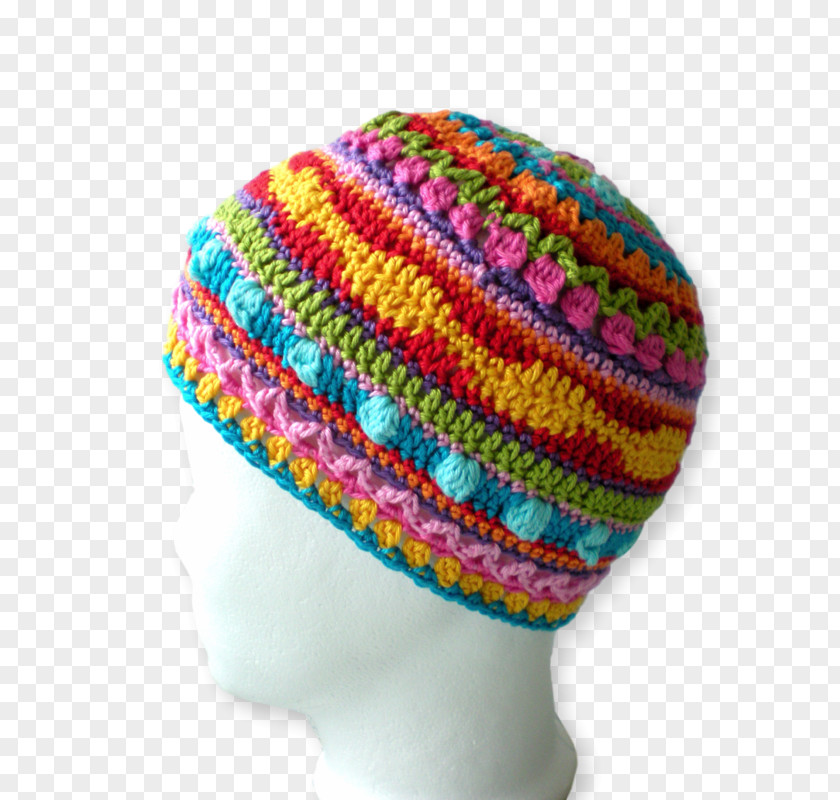 Beanie Knit Cap Hat Crochet PNG