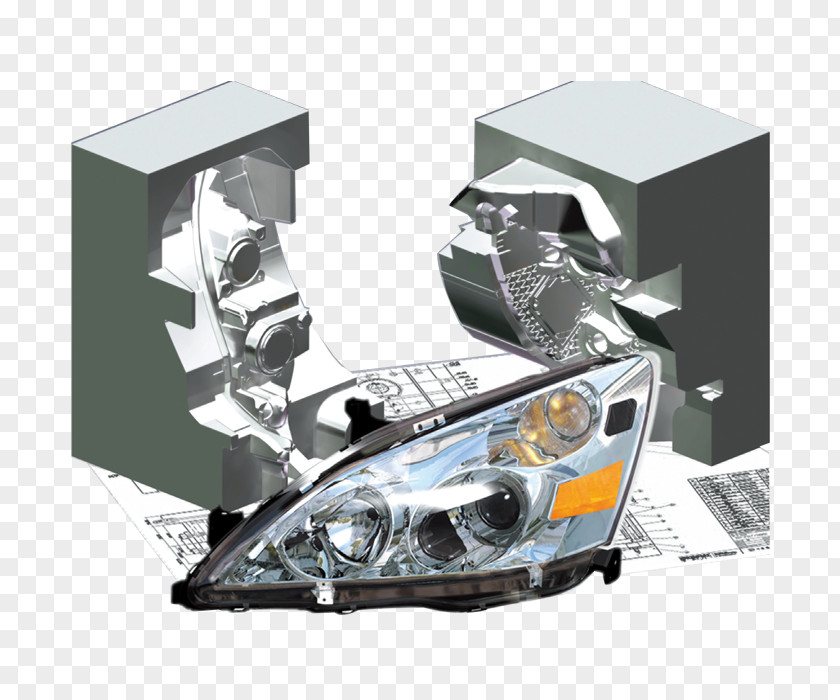 Car 新誼合精密股份有限公司 Headlamp Molding Manufacturing PNG