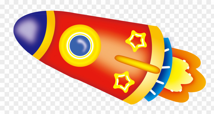 Cartoon Rocket Spacecraft Download PNG