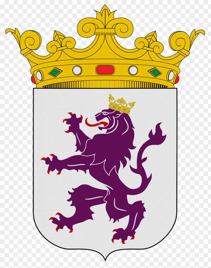 Coat Of Arms Lion Kingdom León Castile And Crest PNG