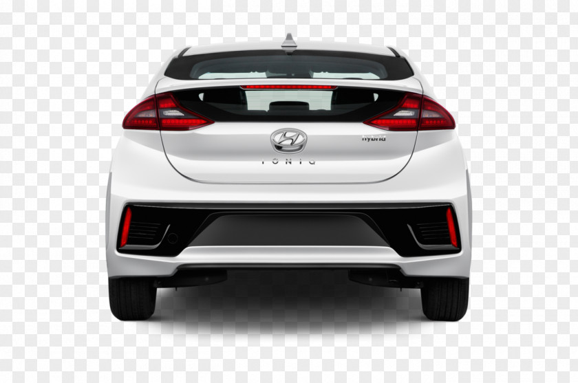 Hyundai 2018 Ioniq Plug-In Hybrid Car Plug-in Executive Blue PNG