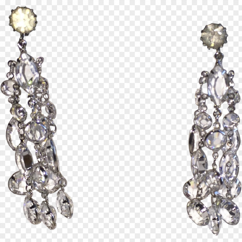 Jewellery Earring Body Bling-bling Silver PNG
