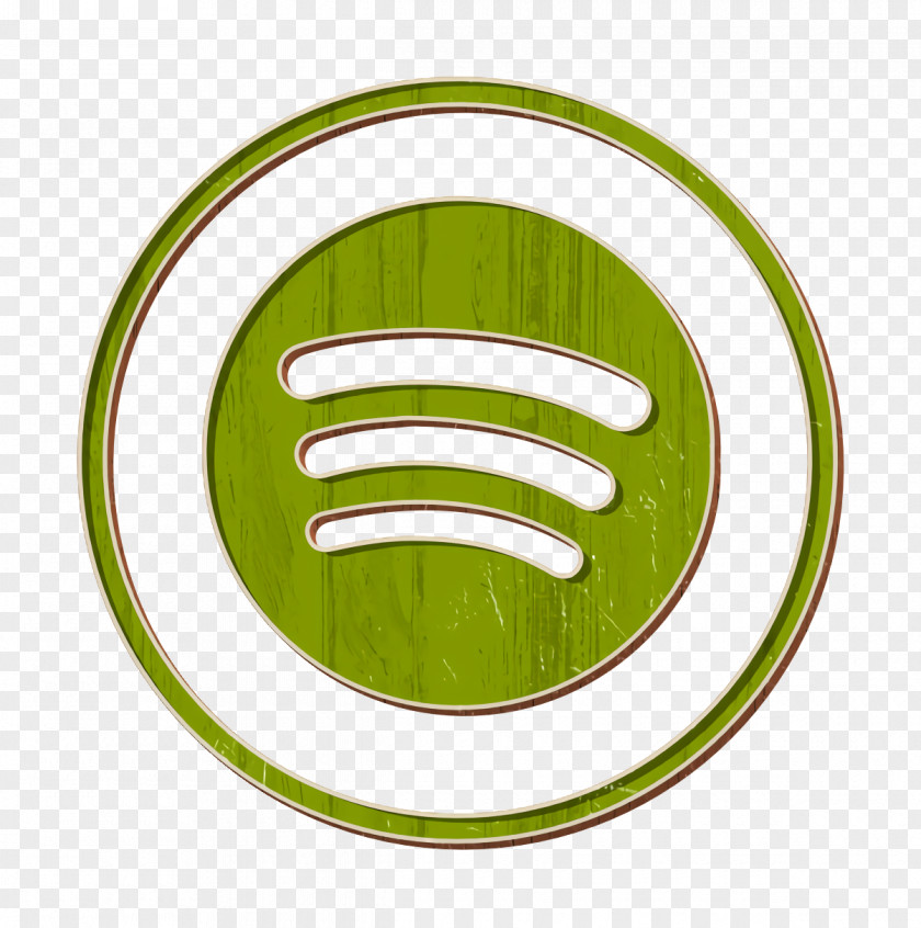 Oval Emblem Spotify Icon PNG