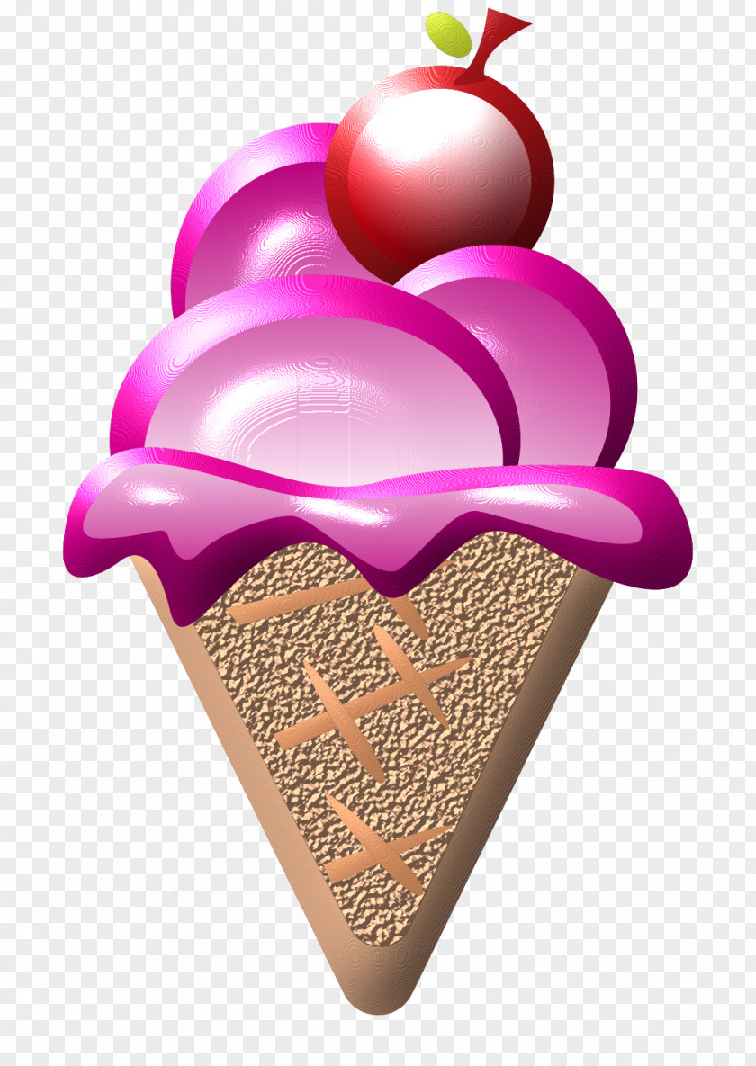 Plant Love Ice Cream Cones PNG