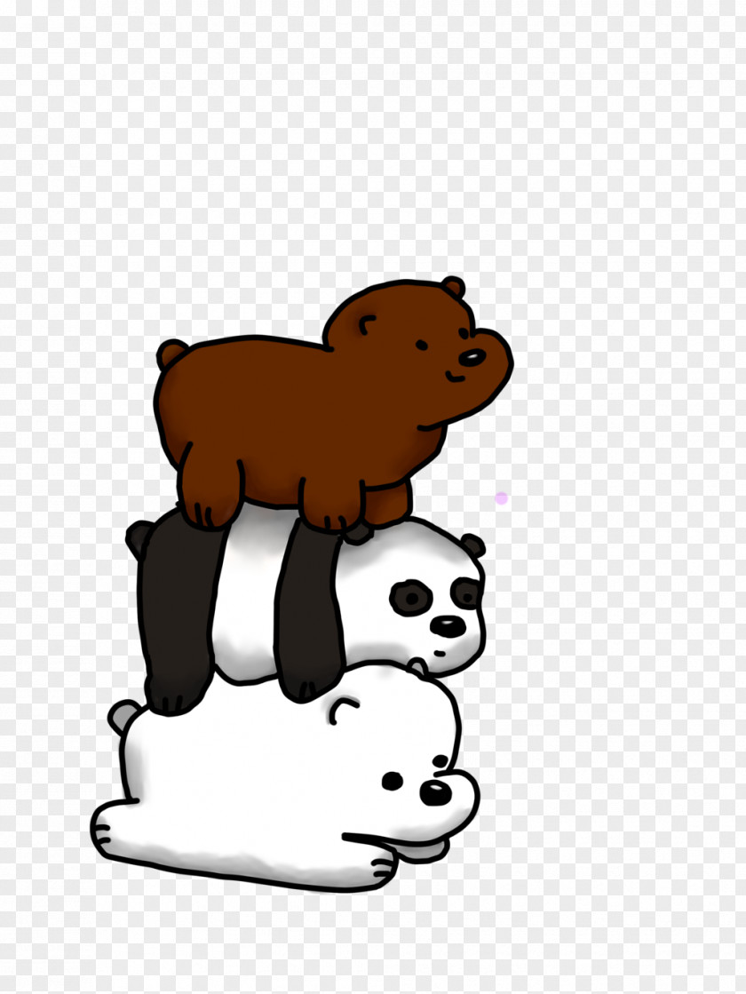Puppy Dog Bear Character Clip Art PNG