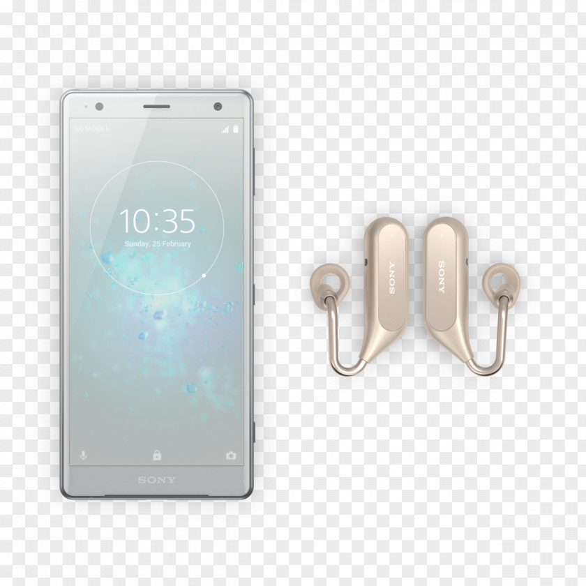 Smartphone Sony Xperia XZ2 Compact Mobile World Congress ソニー Ear Duo PNG