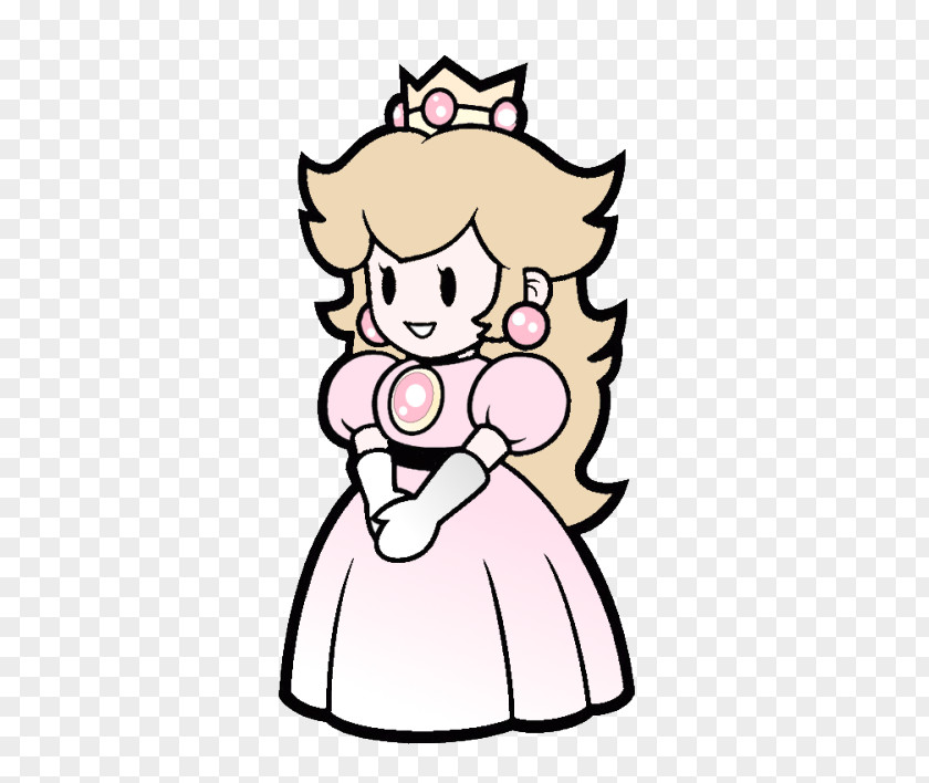 Mario Bros Bros. Princess Peach Paper Mario: Sticker Star PNG