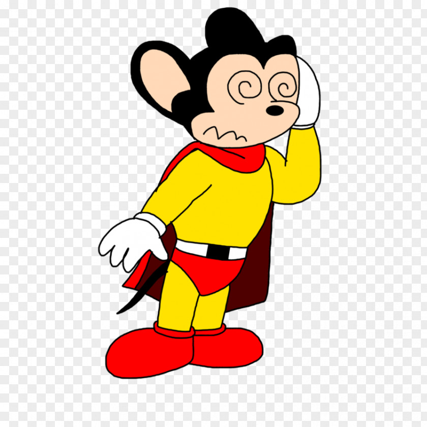 Mighty Mouse Cartoon Clip Art PNG