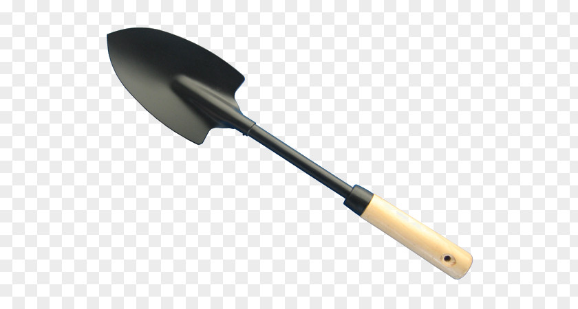 Portable Shovel Garden Tool Wood Spade PNG